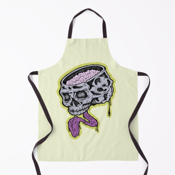 Item preview, Brain Skull | Melting Gothic Horror Art | Surreal Macabre Art designed and sold by Half Mess.