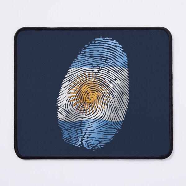 Item preview, Argentina Flag Fingerprint designed and sold by Crickb6783.