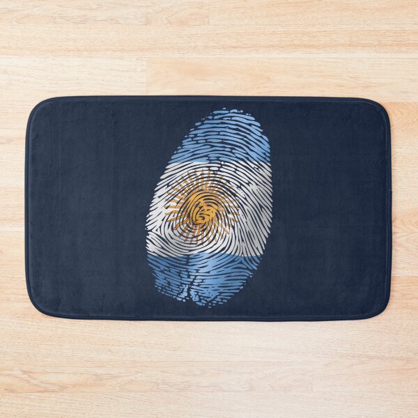 Item preview, Argentina Flag Fingerprint designed and sold by Crickb6783.