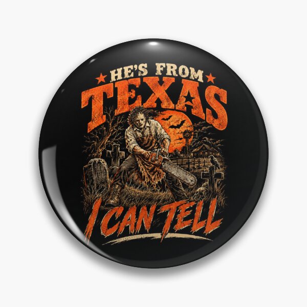 Item preview, Hes from Texas I Can Tell Scary Chainsaw Horror Halloween Comfort Colors designed and sold by PonyRoniku.