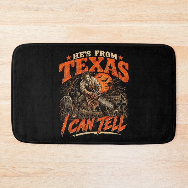 Item preview, Hes from Texas I Can Tell Scary Chainsaw Horror Halloween Comfort Colors designed and sold by PonyRoniku.