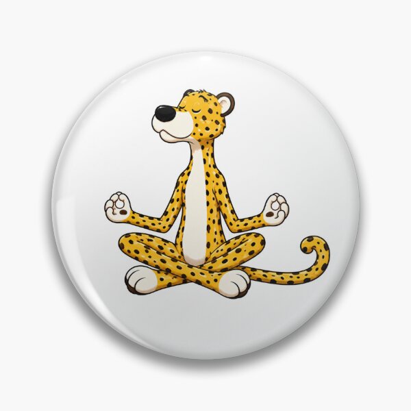 Item preview, Leopard Meditates in Peaceful Calm designed and sold by Maison de Mabiti.