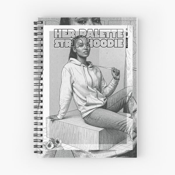 Item preview, HER Palette Strip Hoodie (No.03) Cover Art designed and sold by Form Finding Design.