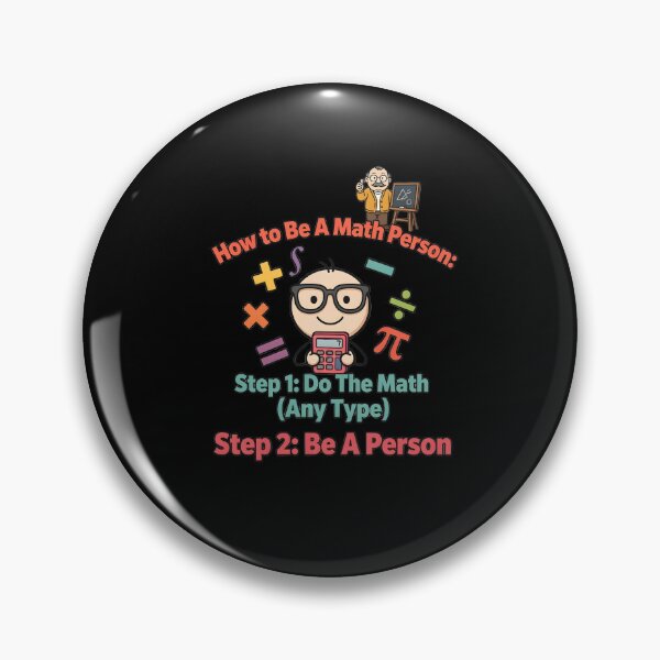 Item preview, How to Be a Math Person Funny Math Teacher designed and sold by Redgiant87x.