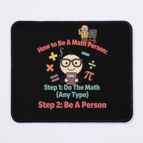Item preview, How to Be a Math Person Funny Math Teacher designed and sold by Redgiant87x.