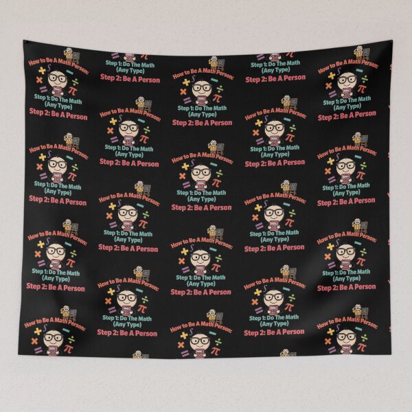 Item preview, How to Be a Math Person Funny Math Teacher designed and sold by Redgiant87x.