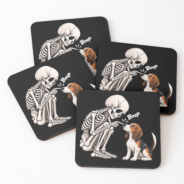 Item preview, Funny Skeleton English Foxhound Dog Boop Halloween Design Mom Dad designed and sold by rafaeltto.