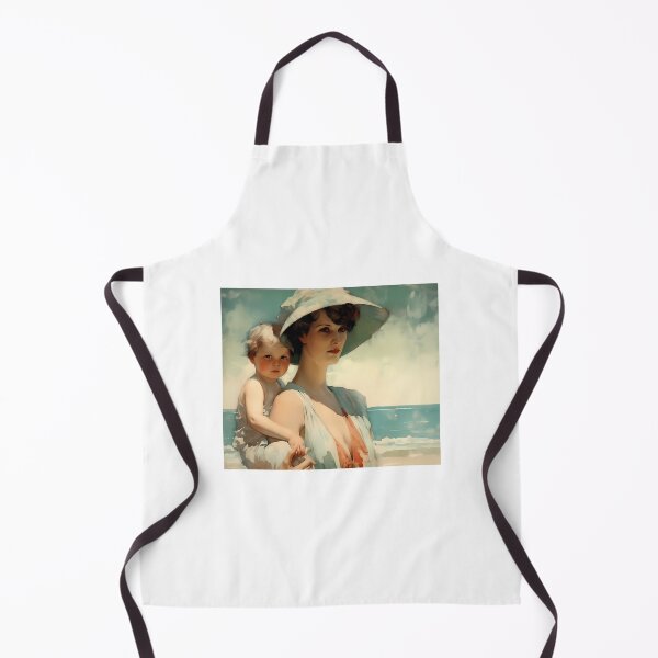 Item preview, Mother And Child Vintage Painting designed and sold by ellia-matheny.