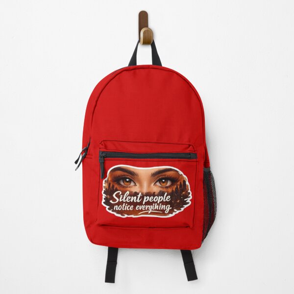 Item preview, Silent People Notice Everything - Mystical Eyes Quote Art designed and sold by Scro-Ciob-Shop.