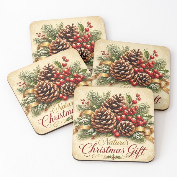 Item preview, Classic Christmas Pinecone Illustration designed and sold by SunnyDesign82.
