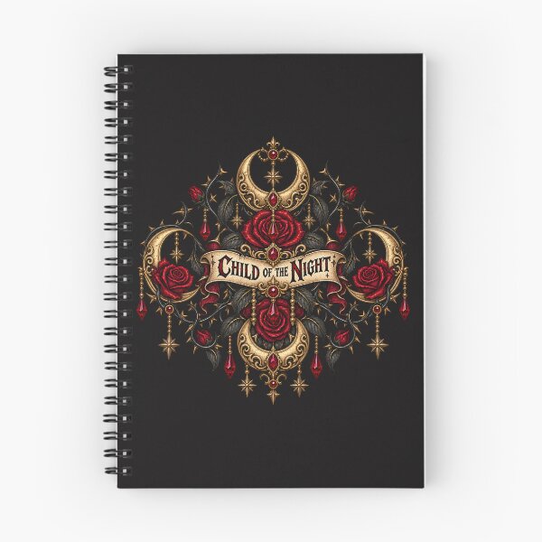 Item preview, Child of the Night Gothic Crescent Moon Design designed and sold by MetaModel Editions.