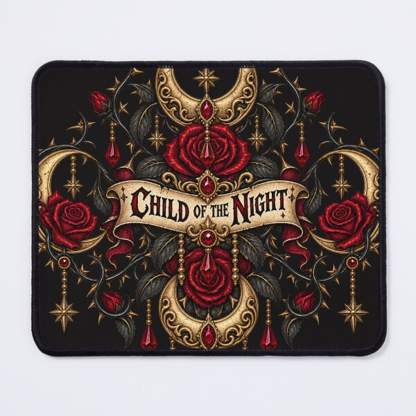 Item preview, Child of the Night Gothic Crescent Moon Design designed and sold by MetaModel Editions.