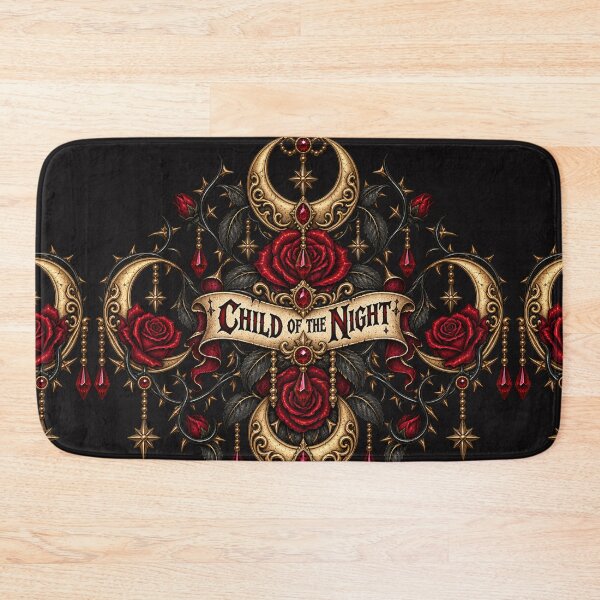 Item preview, Child of the Night Gothic Crescent Moon Design designed and sold by MetaModel Editions.