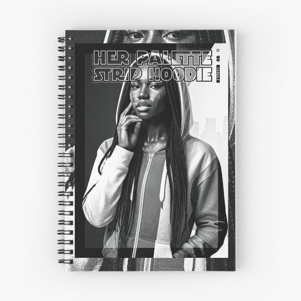 Item preview, HER Palette Strip Hoodie (No.06) Cover Art designed and sold by Form Finding Design.