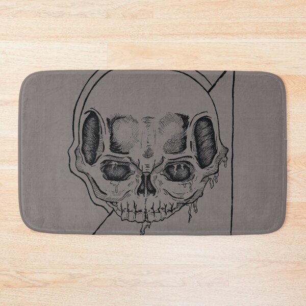 Item preview, Distorted Skull | Dark Anatomical Art | Gothic Illustration designed and sold by Half Mess.