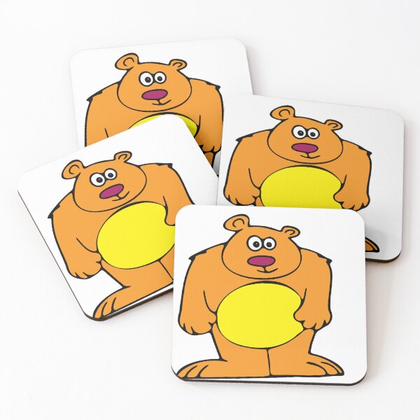 Item preview, Cute Cartoon Bear Line Art designed and sold by RMTrendy.