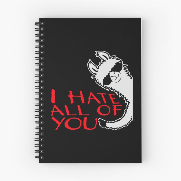 Item preview, I hate all of you Funny Antisocial Llama Sunglasses Text designed and sold by shirt-o-mat.
