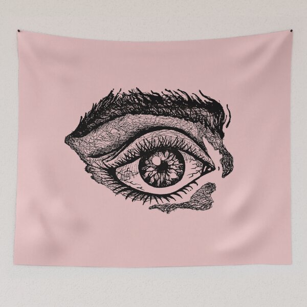 Item preview, Human Eye | Gothic Ink Illustration | Vintage Line Art designed and sold by Half Mess.