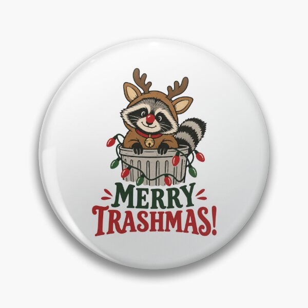 Item preview, Christmas Humor - Trashmas Raccoon designed and sold by CampAndCoast.