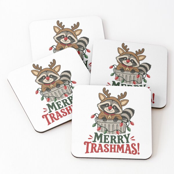 Item preview, Christmas Humor - Trashmas Raccoon designed and sold by CampAndCoast.