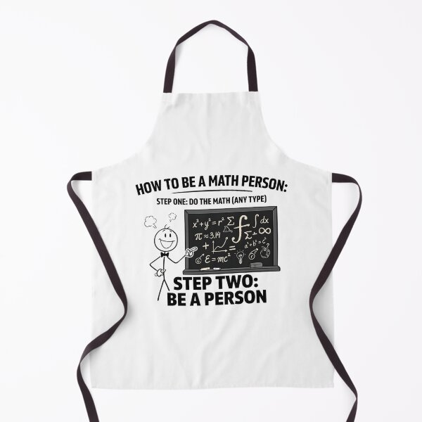 Item preview, How to Be a Math Person Funny Cartoon Math Lovers designed and sold by Redgiant87x.