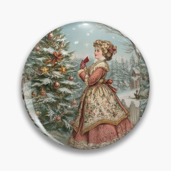 Item preview, Vintage Victorian Christmas card designed and sold by MendaciousMina.