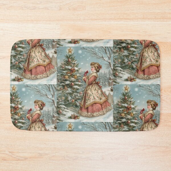 Item preview, Vintage Victorian Christmas card designed and sold by MendaciousMina.
