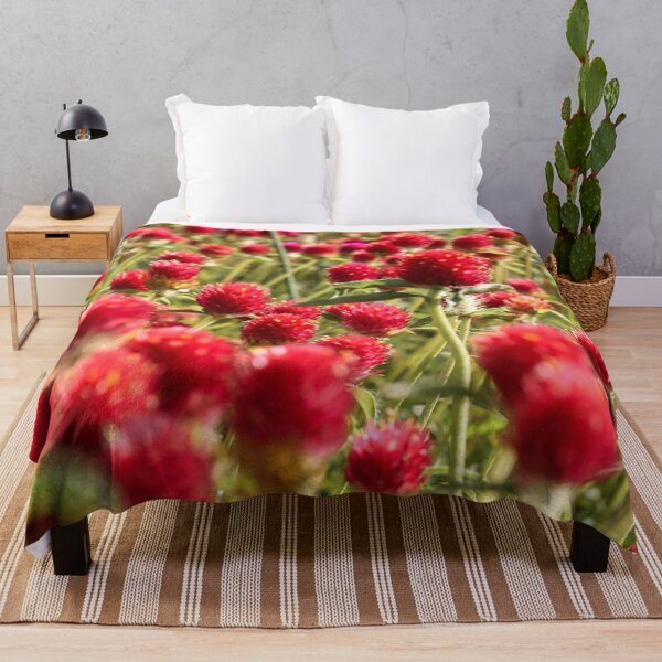 Item preview, Red flowering clover as a naturalistic pattern. designed and sold by NaturePhotography.