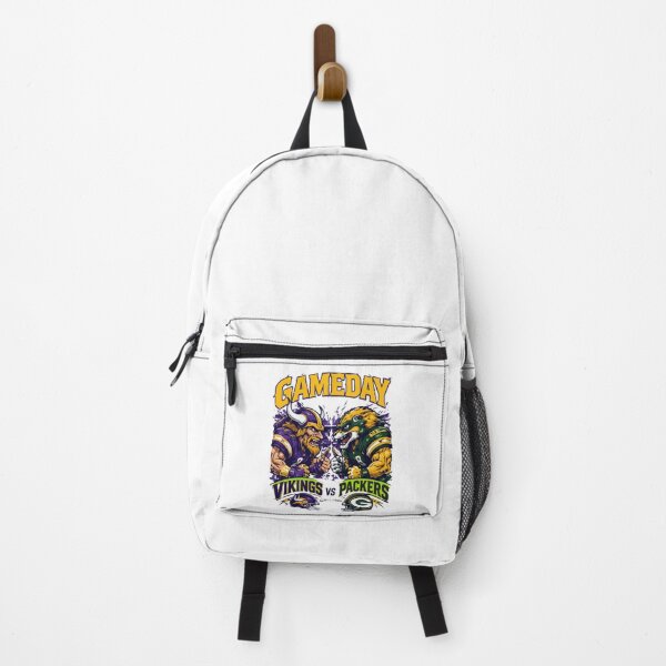 Item preview, Vikings vs Packers Game Day Football Rivalry designed and sold by YoshDWolf.