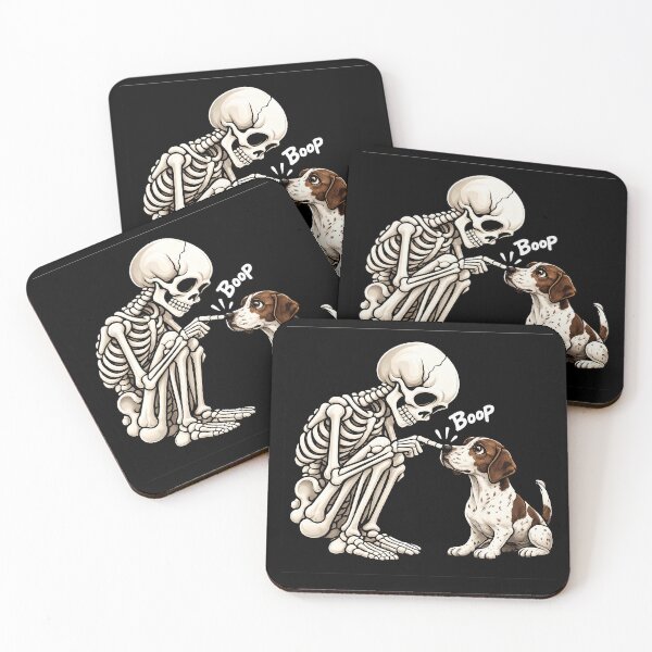 Item preview, Funny Skeleton English Pointer Dog Boop Halloween Design Mom Dad designed and sold by rafaeltto.