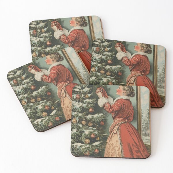 Item preview, Vintage Victorian Christmas card designed and sold by MendaciousMina.