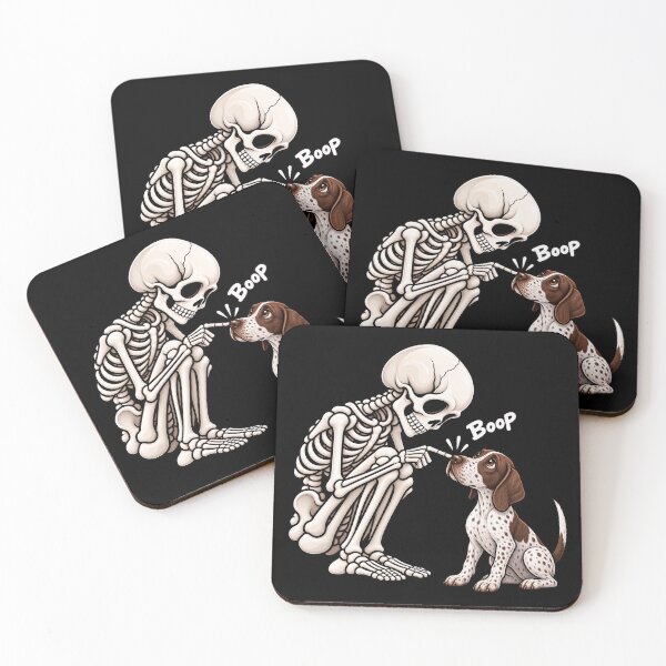 Item preview, Funny Skeleton English Pointer Dog Boop Halloween Design Mom Dad designed and sold by rafaeltto.