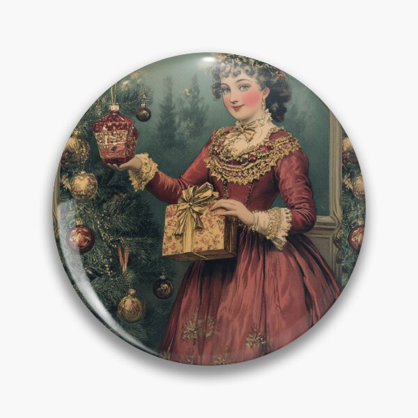 Item preview, Vintage Victorian Christmas card designed and sold by MendaciousMina.