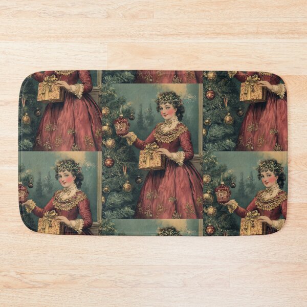 Item preview, Vintage Victorian Christmas card designed and sold by MendaciousMina.