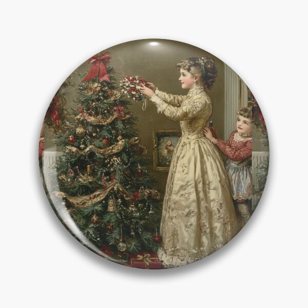 Item preview, Vintage Victorian Christmas card designed and sold by MendaciousMina.