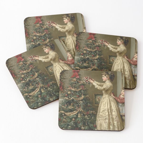Item preview, Vintage Victorian Christmas card designed and sold by MendaciousMina.