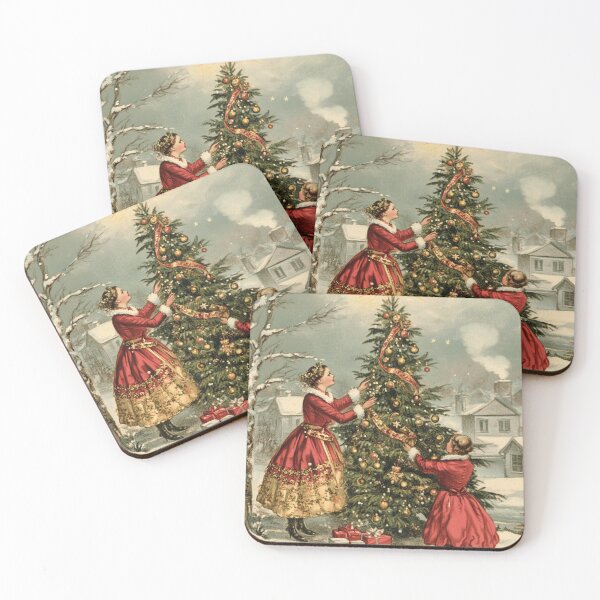 Item preview, Vintage Victorian Christmas card designed and sold by MendaciousMina.