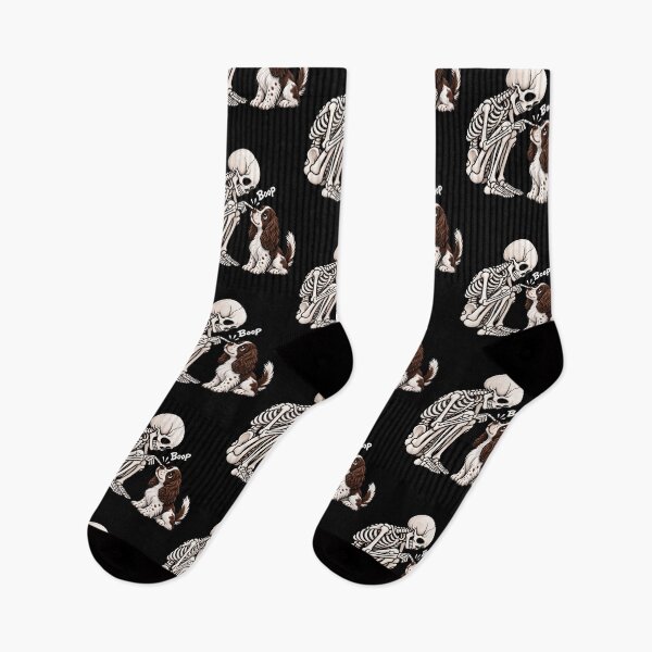 Item preview, Funny Skeleton English Springer Spaniel Dog Boop Halloween Design Mom Dad designed and sold by rafaeltto.