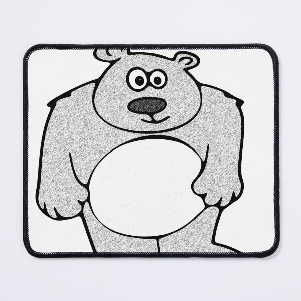 Item preview, Minimal Graphic T-Shirt Design Bear designed and sold by RMTrendy.