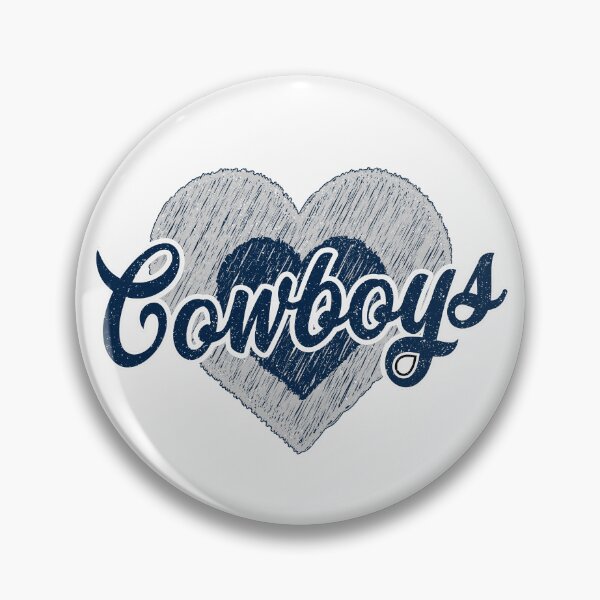 Item preview, Vintage Cowboys Hearts Football Sports Team Spirit designed and sold by RockTheFeal.