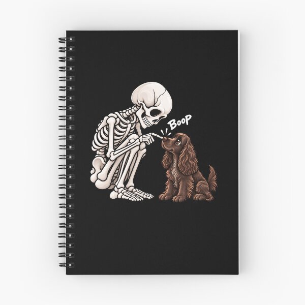 Item preview, Funny Skeleton Field Spaniel Dog Boop Halloween Design Mom Dad designed and sold by rafaeltto.