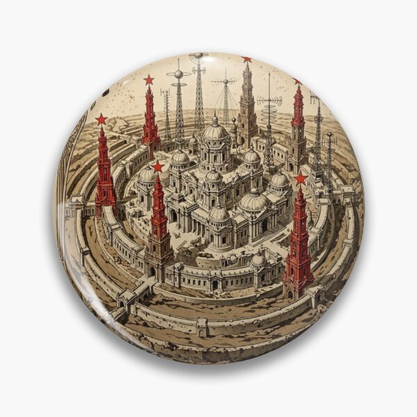 Item preview, Tartaria World's Fair 1893 - Visit Beautiful Tartaria - Vintage Travel Poster designed and sold by AncientUFO.