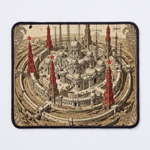 Item preview, Tartaria World's Fair 1893 - Visit Beautiful Tartaria - Vintage Travel Poster designed and sold by AncientUFO.