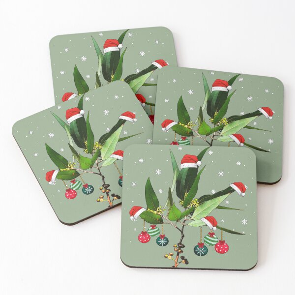Item preview,  Christmas Australian Native Eucalyptus Tree Branch Xmas Australia Gift Men Woman Kids designed and sold by Amelia ART G.