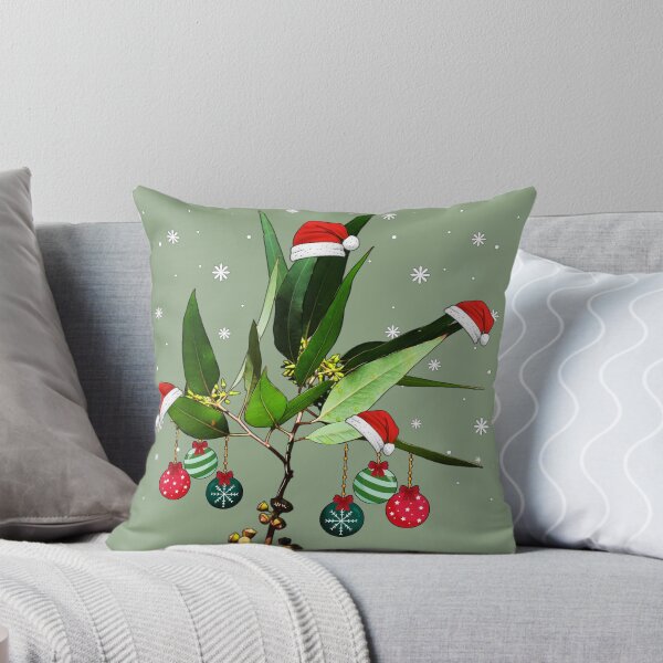 Item preview,  Christmas Australian Native Eucalyptus Tree Branch Xmas Australia Gift Men Woman Kids designed and sold by Amelia ART G.