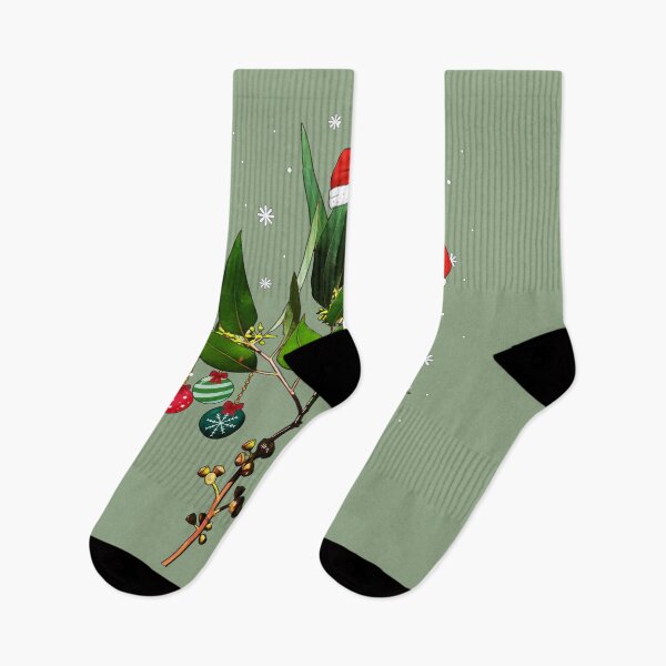 Item preview,  Christmas Australian Native Eucalyptus Tree Branch Xmas Australia Gift Men Woman Kids designed and sold by Amelia ART G.
