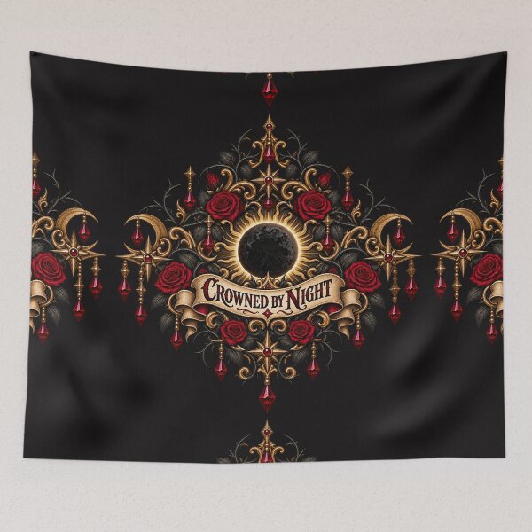 Item preview, Crowned by Night Gothic Eclipse & Roses Design designed and sold by MetaModel Editions.