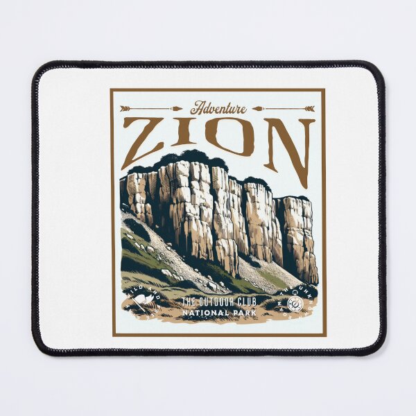 Item preview, Zion National State Park Classic T-shirt Sticker designed and sold by ThinkNature!.