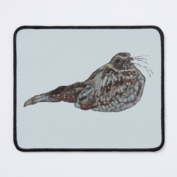 Item preview, Fluffy Puerto Rican Nightjar: Acrylic Painted designed and sold by Charlotte's Shop of Bird Stuff.