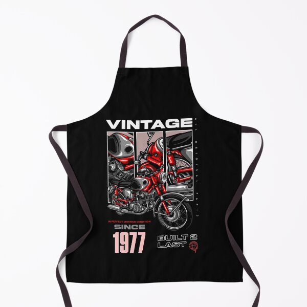 Item preview, Vintage Motorcycle Bikers Motorbike Birthday 1977 designed and sold by JRRTs.
